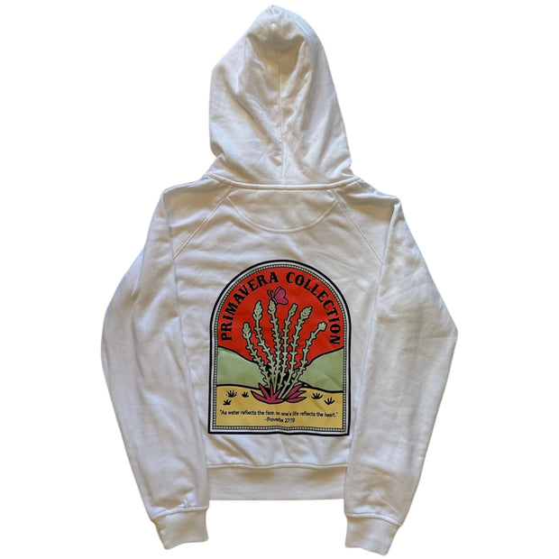 Ocotillo half zip (White)