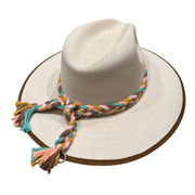 Neopolitan braided hat (medium)