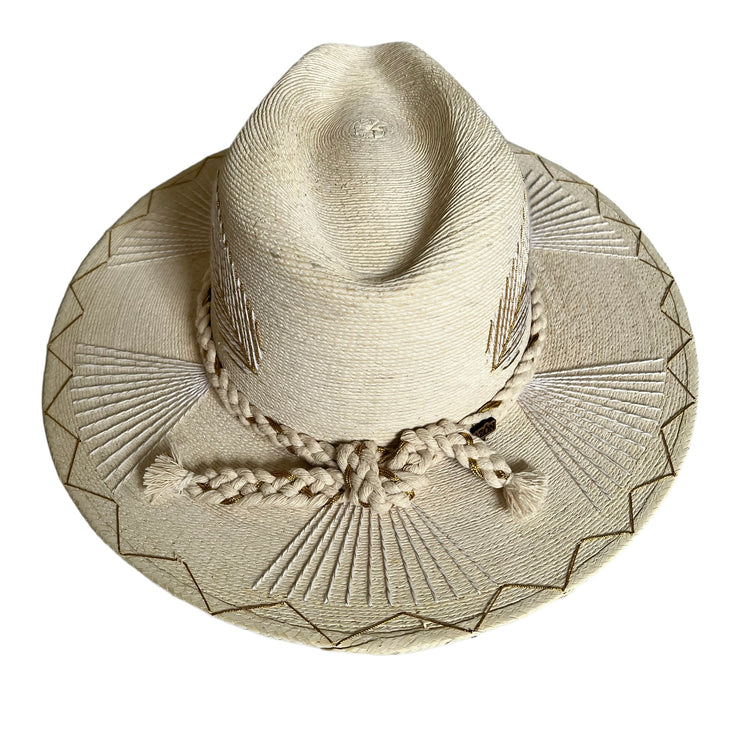 Corazon Playero Hat (Kapalua - White/Gold)