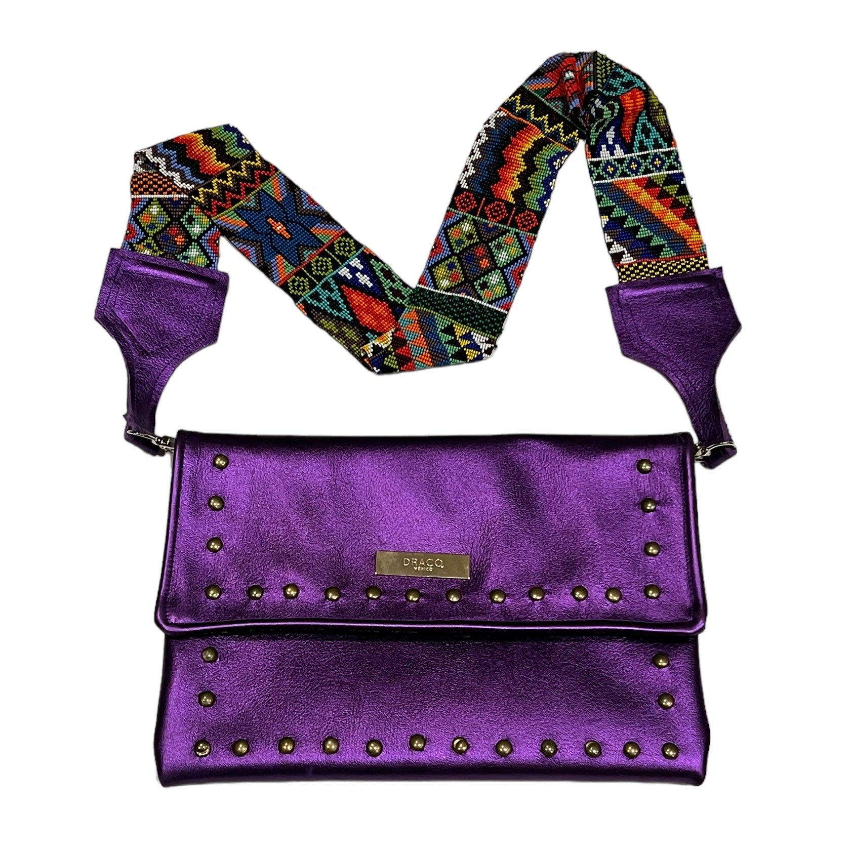 Beaded Crossbody Handbag by Primavera Collection