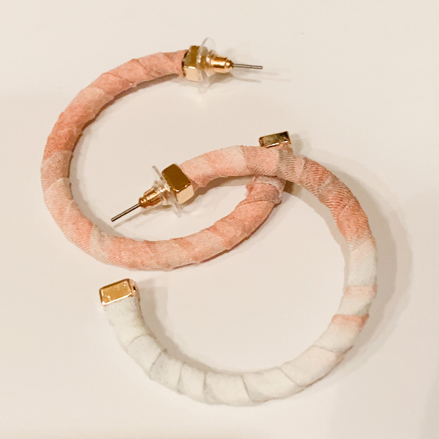 Bamboo Fabric Wrapped Hoops – The Krafty Chick